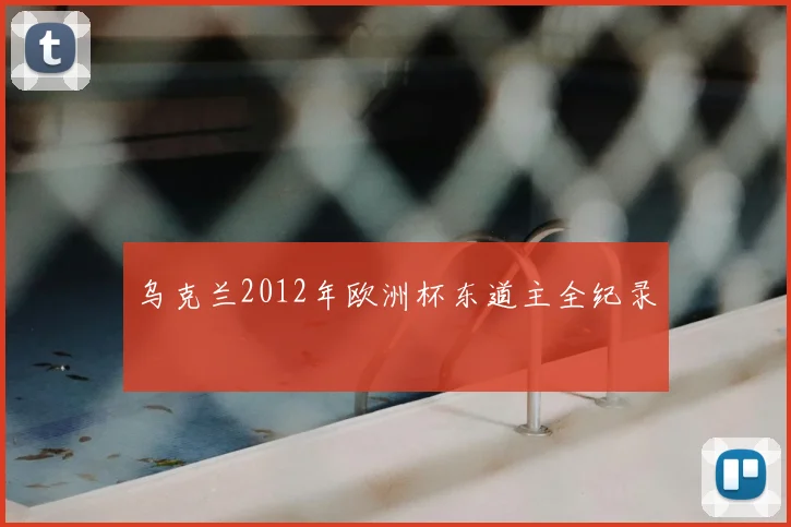 乌克兰2012年欧洲杯东道主全纪录