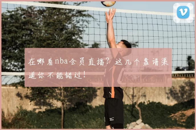 在哪看nba会员直播？这几个靠谱渠道你不能错过！