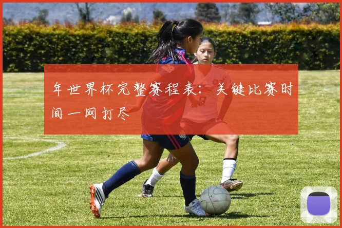 年世界杯完整赛程表：关键比赛时间一网打尽