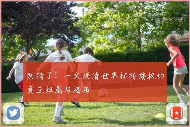 别猜了!一文说清世界杯转播权的真正归属与格局
