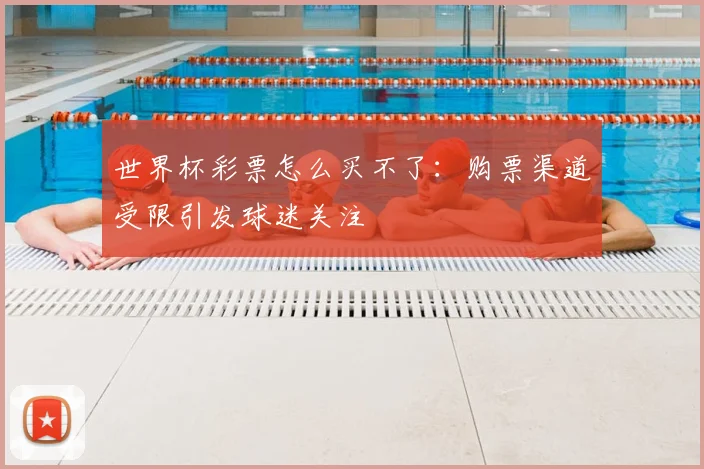 世界杯彩票怎么买不了：购票渠道受限引发球迷关注